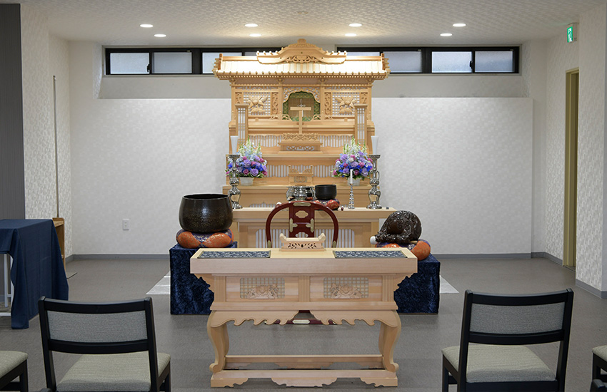 白木祭壇